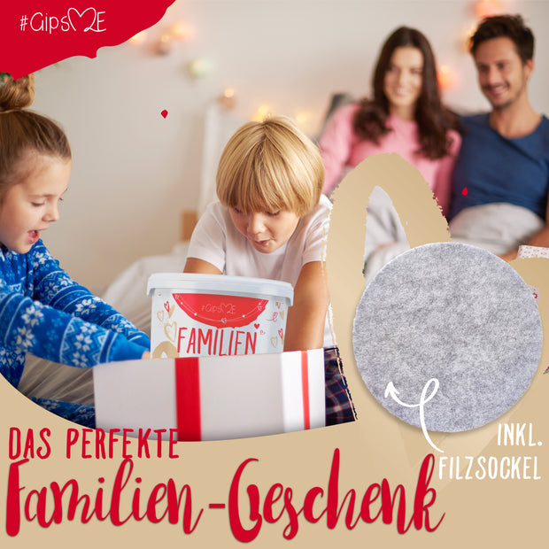 Handabdruck Set Familie